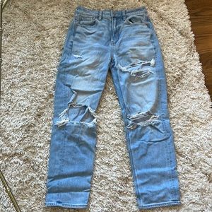 american eagle mom jean stretch